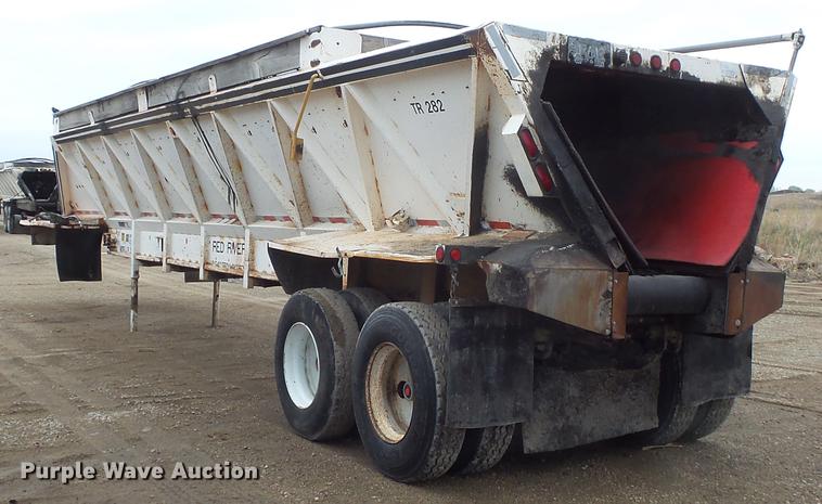 image for item DV9730 1994 Red River LB237 live bottom trailer