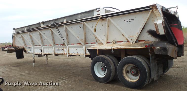 image for item DV9730 1994 Red River LB237 live bottom trailer