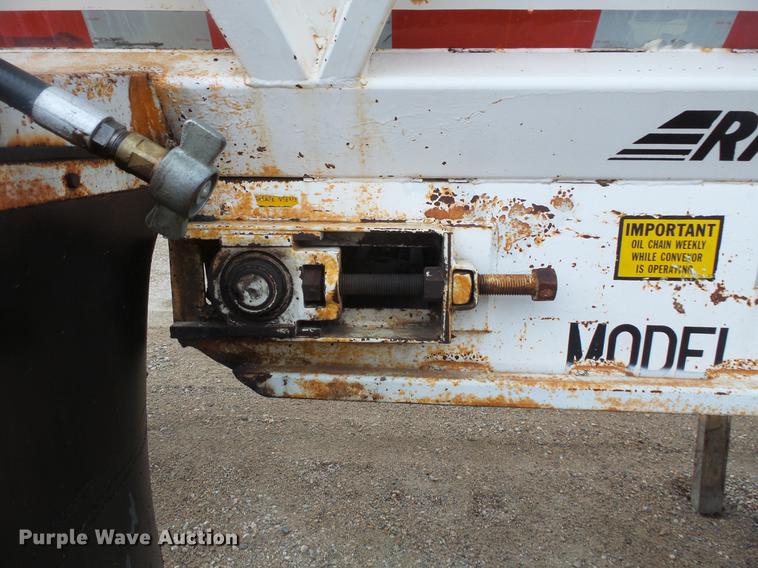 image for item DV9730 1994 Red River LB237 live bottom trailer