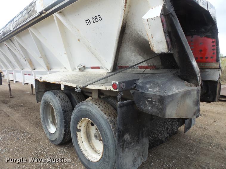 image for item DV9731 1994 Red River LB237 live bottom trailer