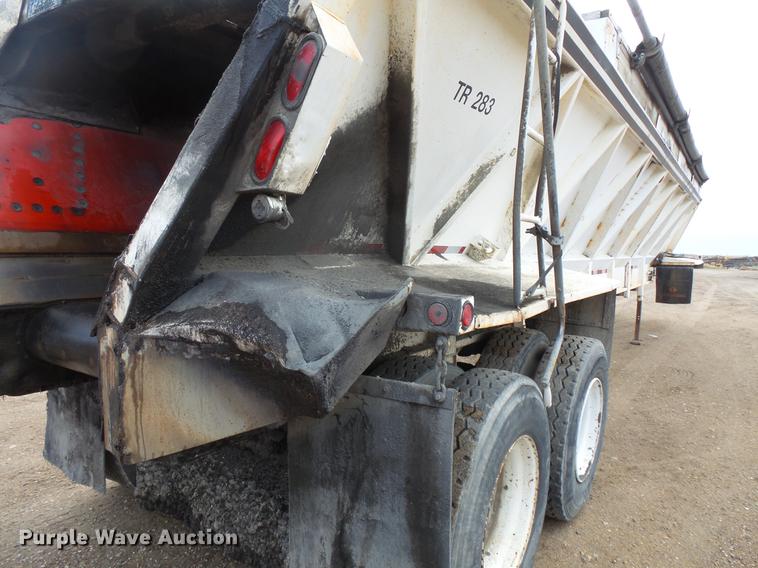 image for item DV9731 1994 Red River LB237 live bottom trailer