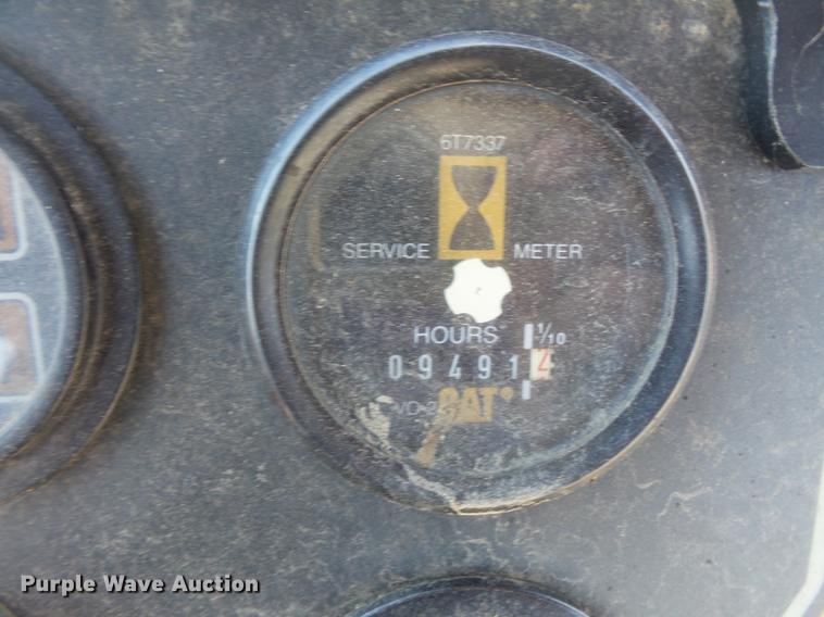 image for item DV9736 2000 Caterpillar CB-634C double drum vibratory roller