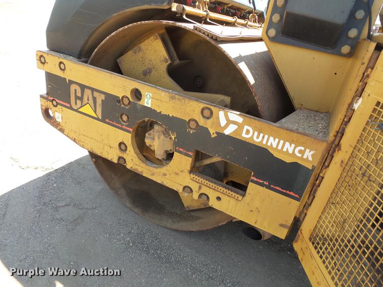 image for item DV9736 2000 Caterpillar CB-634C double drum vibratory roller