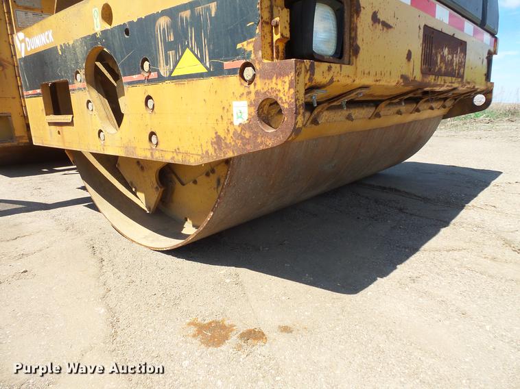 image for item DV9736 2000 Caterpillar CB-634C double drum vibratory roller