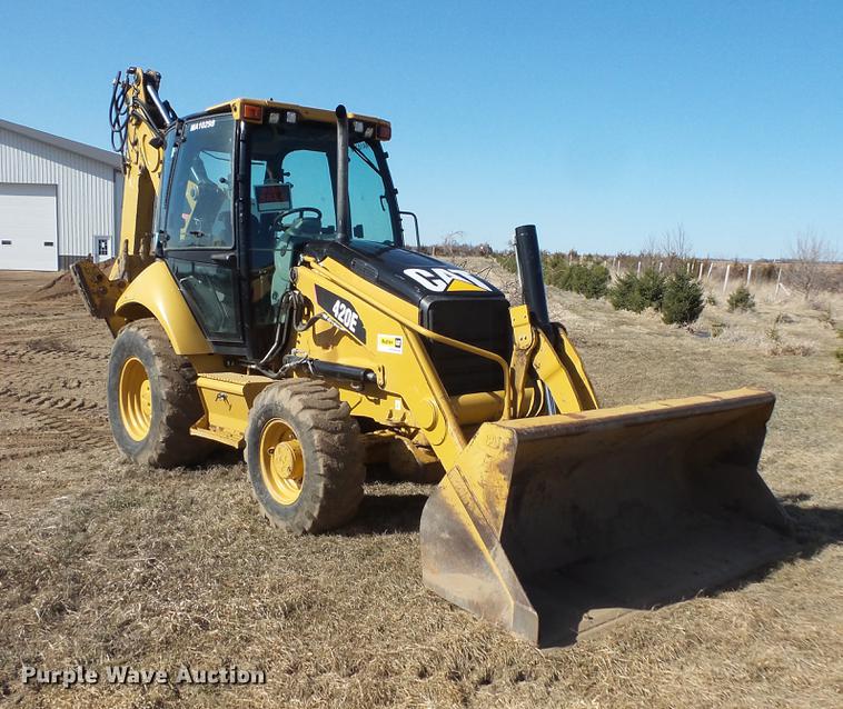 image for item DW9716 2009 Caterpillar 420E backhoe
