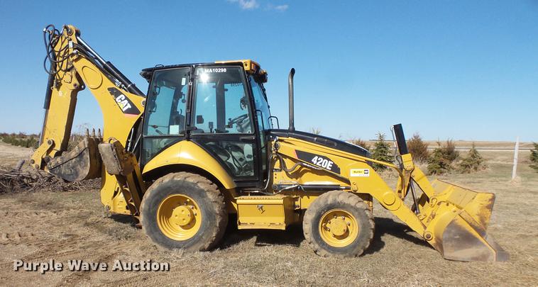 image for item DW9716 2009 Caterpillar 420E backhoe