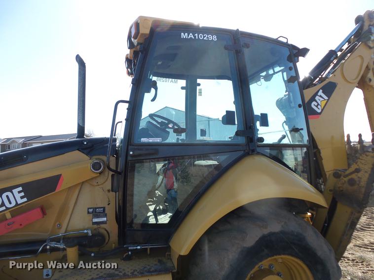 image for item DW9716 2009 Caterpillar 420E backhoe