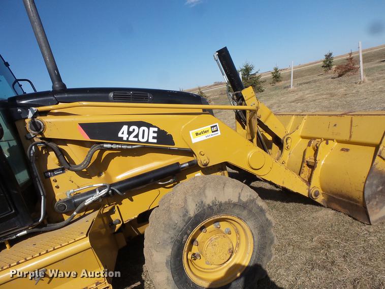 image for item DW9716 2009 Caterpillar 420E backhoe