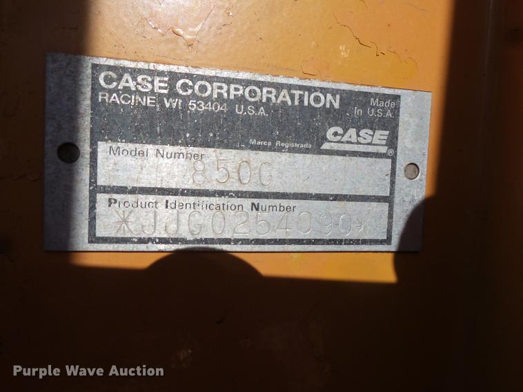 image for item DW9719 1998 Case 850G dozer