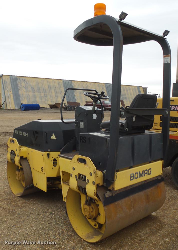 image for item DX9095 2001 Bomag BW120AD-3 double drum vibratory roller