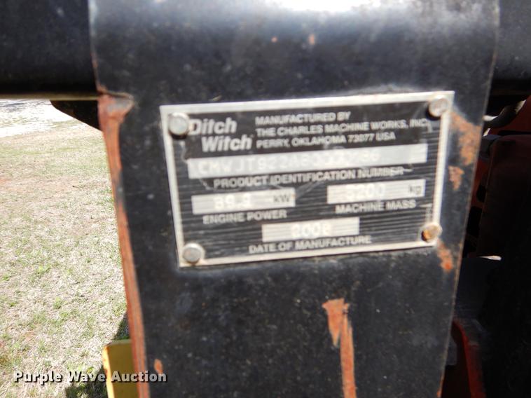 image for item EI9065 2008 Ditch Witch JT922 directional boring unit