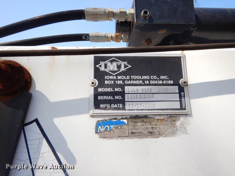 image for item EI9066 Reading utility bed with crane