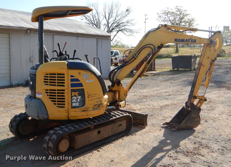 image for item EI9088 2007 Komatsu PC27MR-2 mini excavator