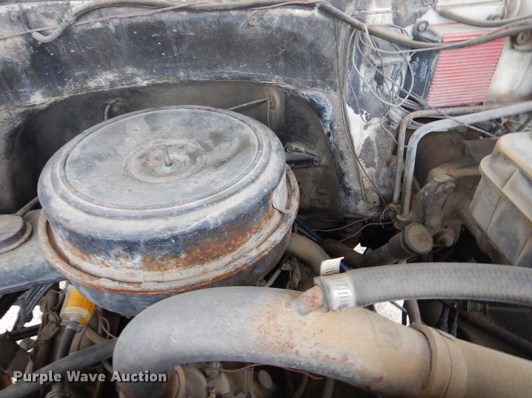 image for item EI9096 1989 Chevrolet C70 flat dump bed truck