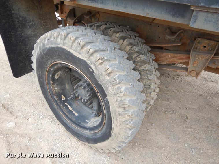 image for item EI9096 1989 Chevrolet C70 flat dump bed truck