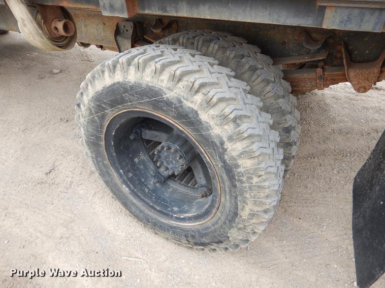 image for item EI9096 1989 Chevrolet C70 flat dump bed truck