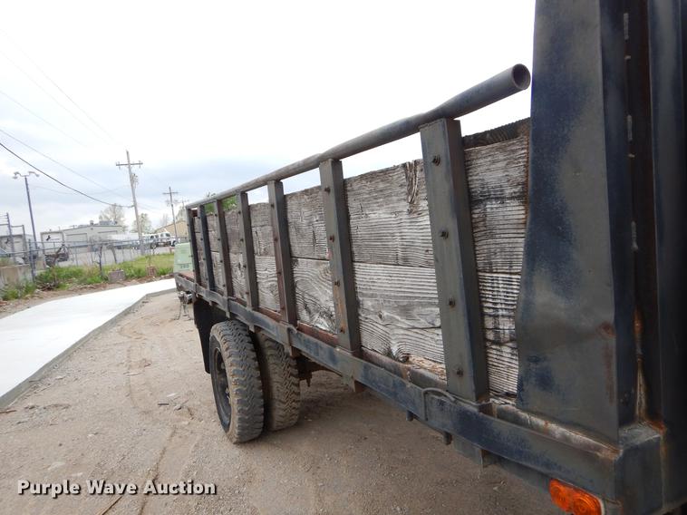 image for item EI9096 1989 Chevrolet C70 flat dump bed truck