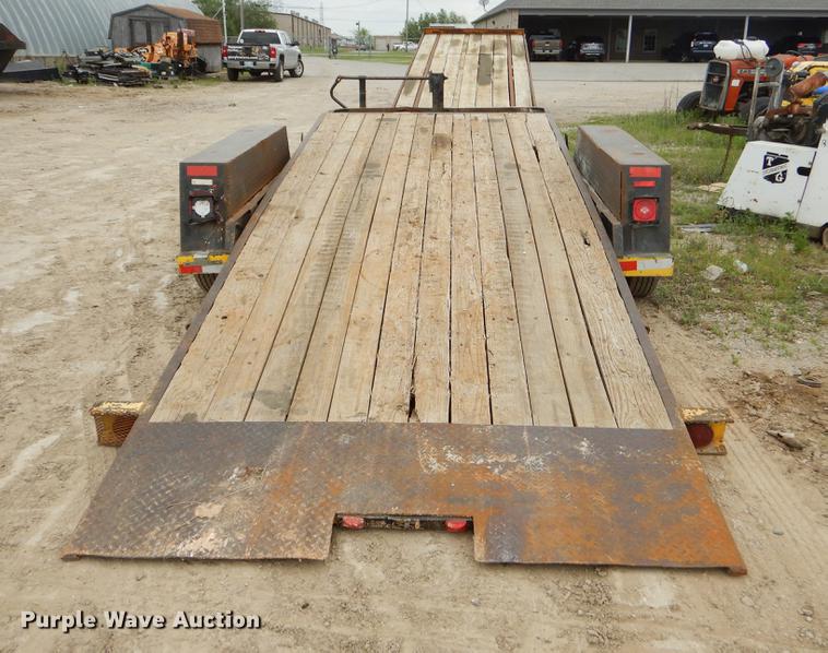 image for item EI9108 2004 Big Tex tilt deck utility trailer