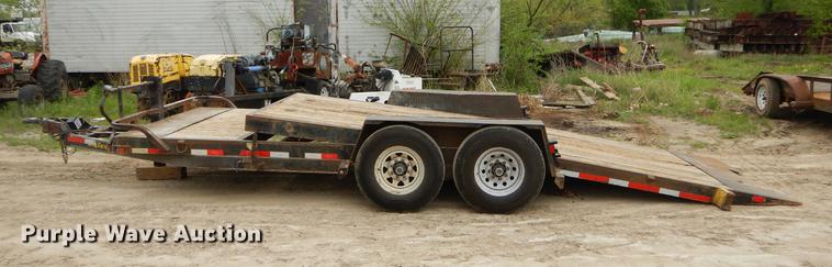image for item EI9108 2004 Big Tex tilt deck utility trailer