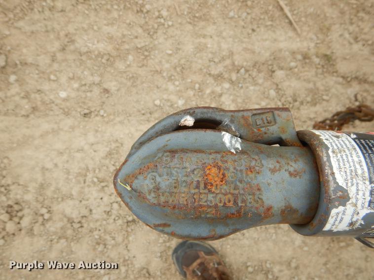 image for item EI9108 2004 Big Tex tilt deck utility trailer