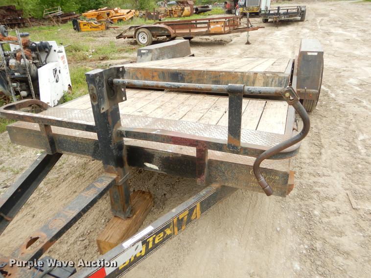 image for item EI9108 2004 Big Tex tilt deck utility trailer
