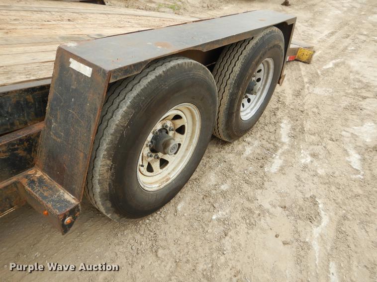 image for item EI9108 2004 Big Tex tilt deck utility trailer
