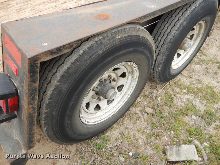 image for item EI9108 2004 Big Tex tilt deck utility trailer