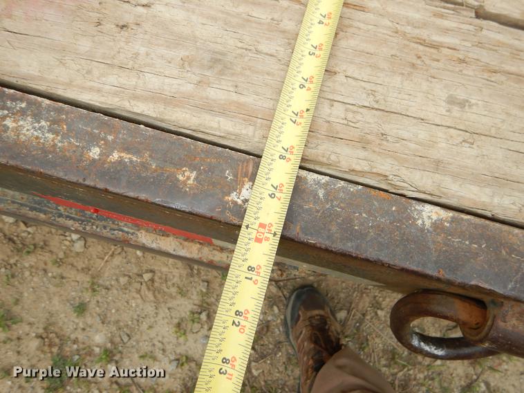 image for item EI9108 2004 Big Tex tilt deck utility trailer