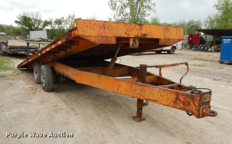 image for item EI9110 1997 Multi-Max MP424TE tilt deck equipment trailer