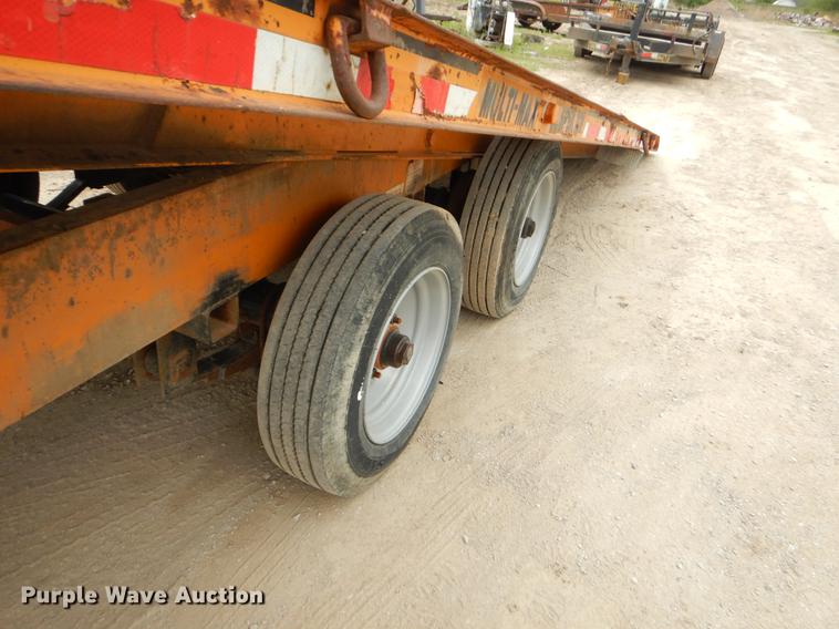 image for item EI9110 1997 Multi-Max MP424TE tilt deck equipment trailer