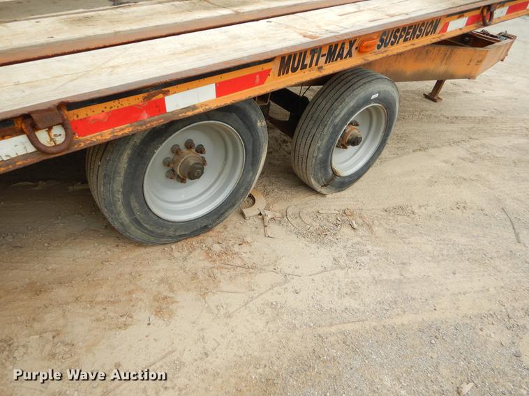 image for item EI9110 1997 Multi-Max MP424TE tilt deck equipment trailer