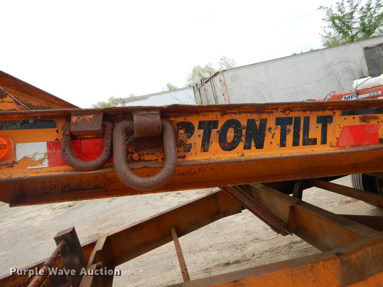 image for item EI9110 1997 Multi-Max MP424TE tilt deck equipment trailer