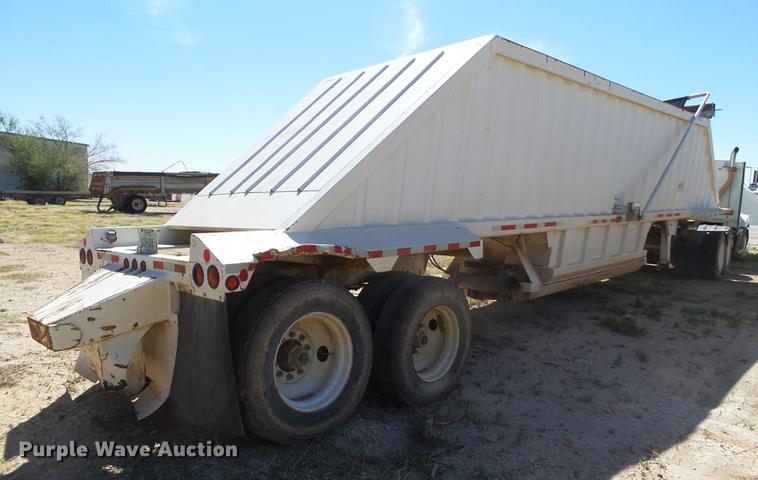 image for item EI9575 2001 CTS bottom dump trailer