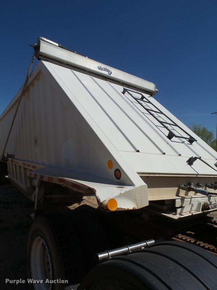 image for item EI9575 2001 CTS bottom dump trailer