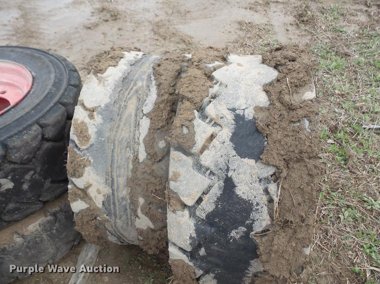 image for item EJ9382 (6) Bobcat 12 x 16.5 tires and wheels