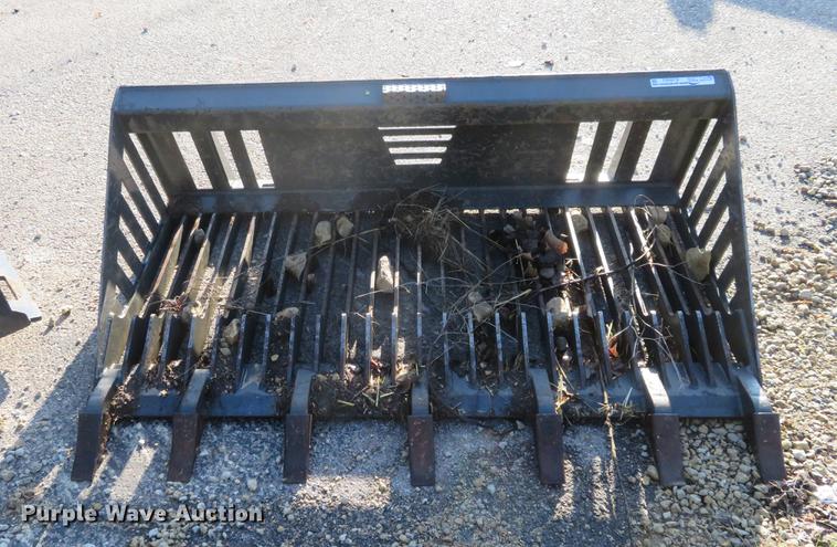 image for item EJ9563 Spartan skid steer rock bucket