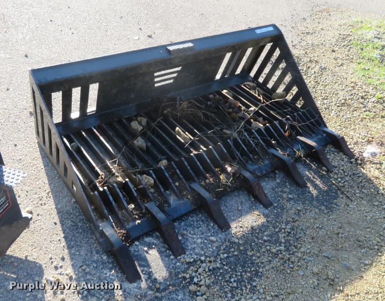 image for item EJ9563 Spartan skid steer rock bucket