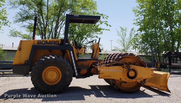 image for item EK9006 1995 Bomag BW213PD-2H single drum vibratory roller
