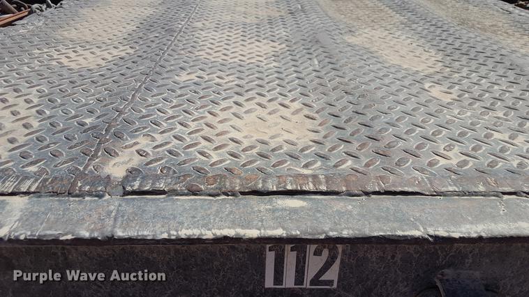 image for item EN9552 1959 Timpte LOF2T35 drop deck equipment trailer