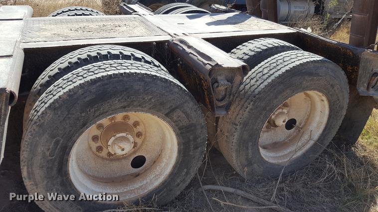 image for item EN9552 1959 Timpte LOF2T35 drop deck equipment trailer