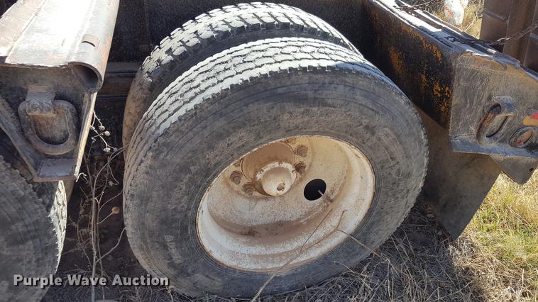 image for item EN9552 1959 Timpte LOF2T35 drop deck equipment trailer