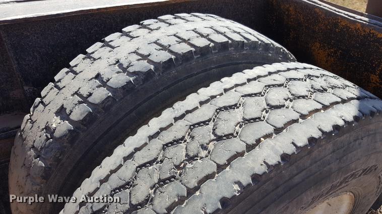 image for item EN9552 1959 Timpte LOF2T35 drop deck equipment trailer