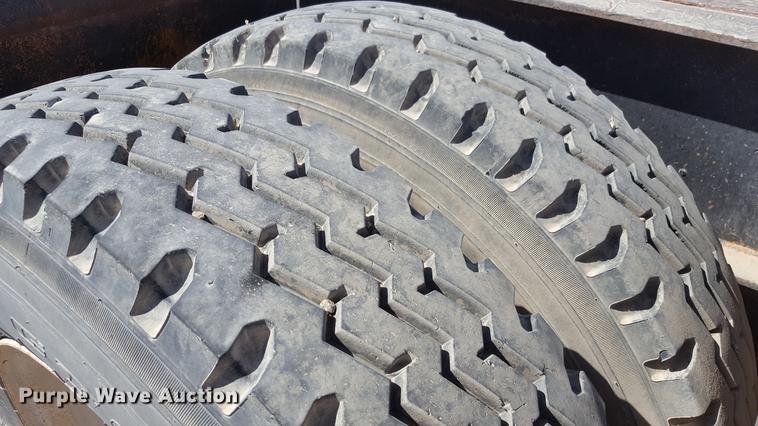 image for item EN9552 1959 Timpte LOF2T35 drop deck equipment trailer