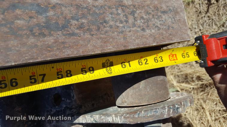 image for item EN9552 1959 Timpte LOF2T35 drop deck equipment trailer