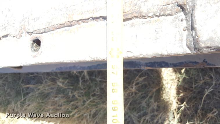 image for item EN9552 1959 Timpte LOF2T35 drop deck equipment trailer