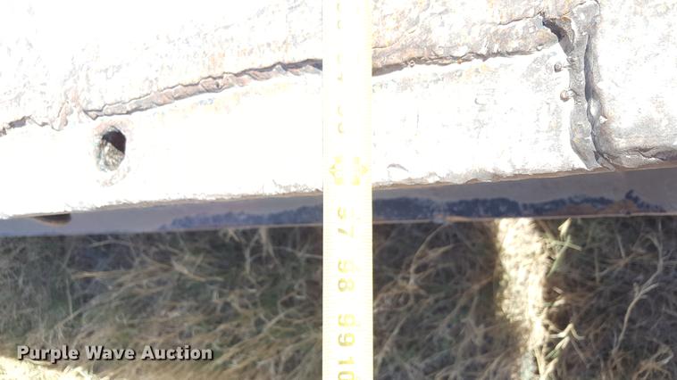 image for item EN9552 1959 Timpte LOF2T35 drop deck equipment trailer