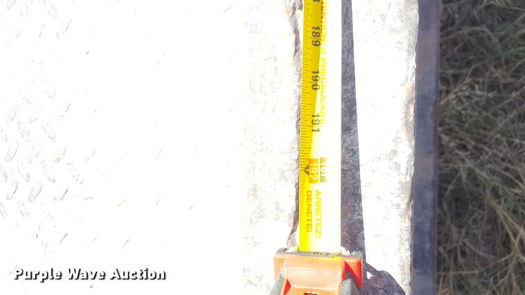 image for item EN9552 1959 Timpte LOF2T35 drop deck equipment trailer