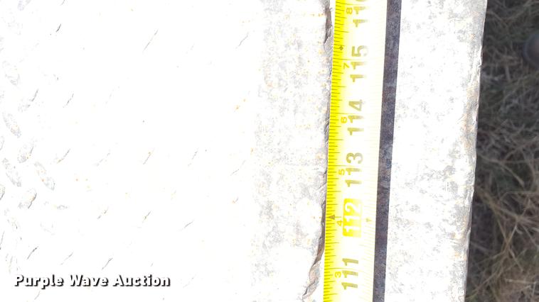 image for item EN9552 1959 Timpte LOF2T35 drop deck equipment trailer