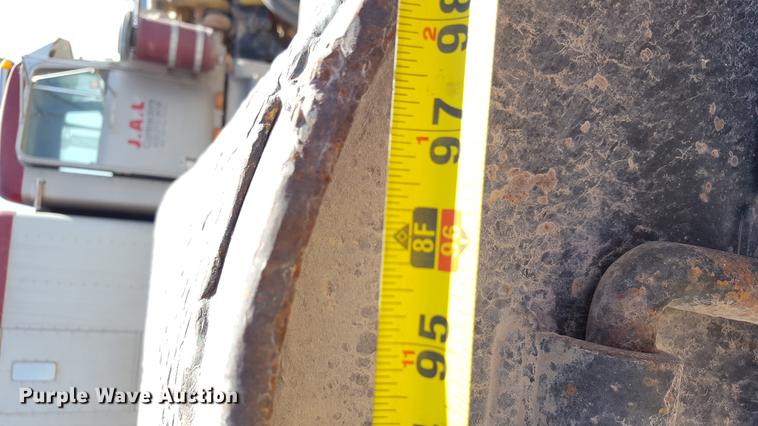 image for item EN9552 1959 Timpte LOF2T35 drop deck equipment trailer