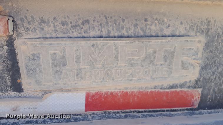 image for item EN9552 1959 Timpte LOF2T35 drop deck equipment trailer